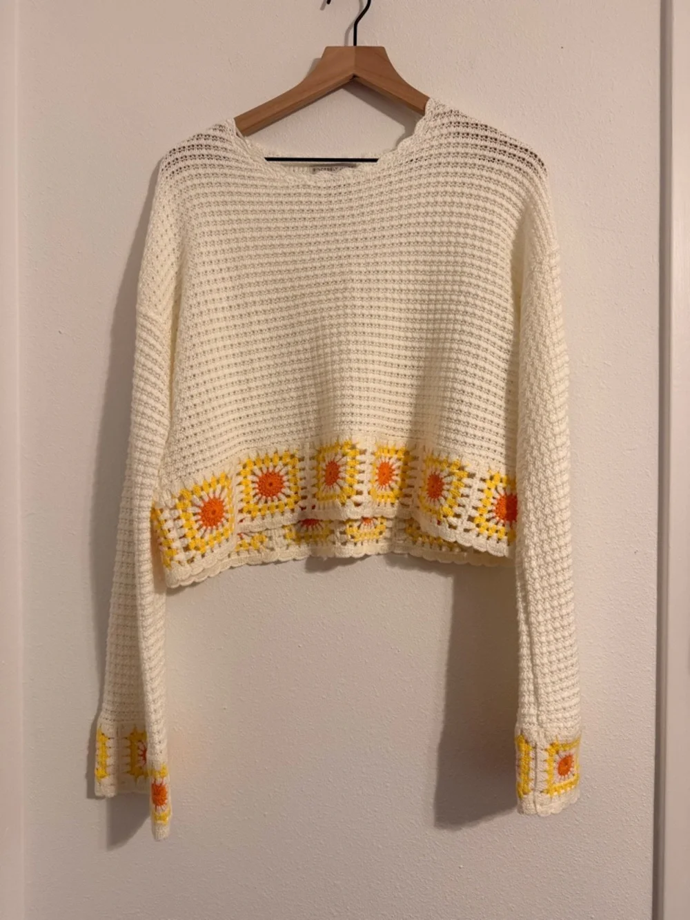 NWOT Crochet Long Sleeve